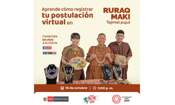 Aprende cómo registrar tu postulación virtual en Ruraq Maki Tajimat pujut