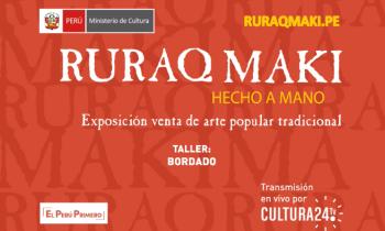 Talleres Ruraq Maki hecho a mano - Bordado