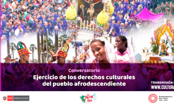 Conversatorio Ejercicio de los derechos culturales del pueblo afrodescendiente
