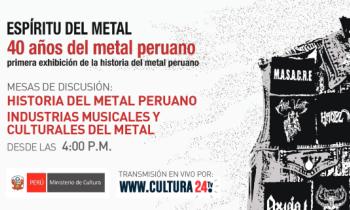 Espíritu del metal, 40 años del metal peruano, primera exhibición de la historia del metal peruano