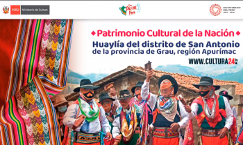 Patrimonio Cultural de la Nación - Huaylía del distrito de San Antonio